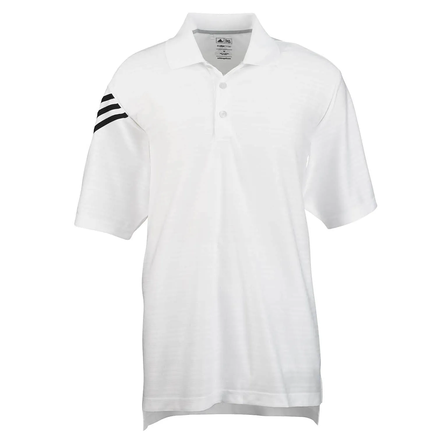 adidas Golf Men's ClimaCool White S/S Mesh Polo