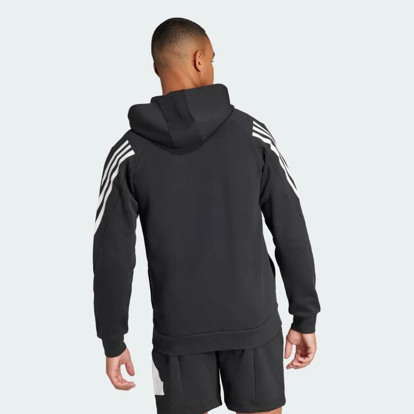 ADIDAS MENS FUTURE ICONS 3-STRIPE BLACK JACKET