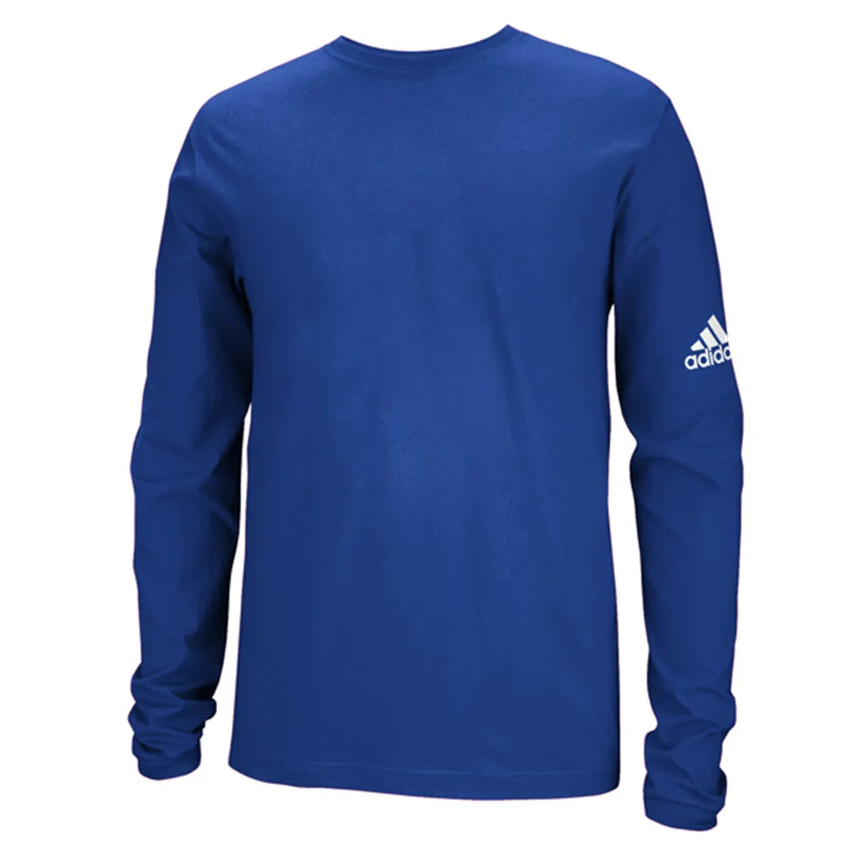 adidas Men's Royal Long Sleeve Logo Tee