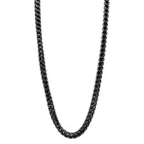 Adornia Men's Stainless Steel Franco Chain Necklace