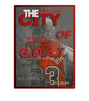 Air Jordan 4 "Red Cement" Black T-Shirt (CITY OF THE GOAT)