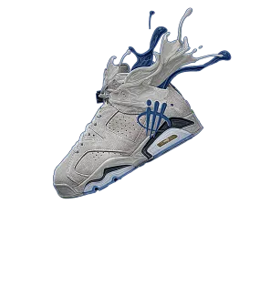 Air Jordan 6 "Georgetown" Black T-Shirt (SPLASH)