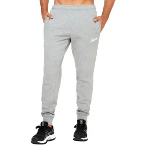 ASICS MEN'S FLEECE CUFF GREY HEATHER TRACKPANTS