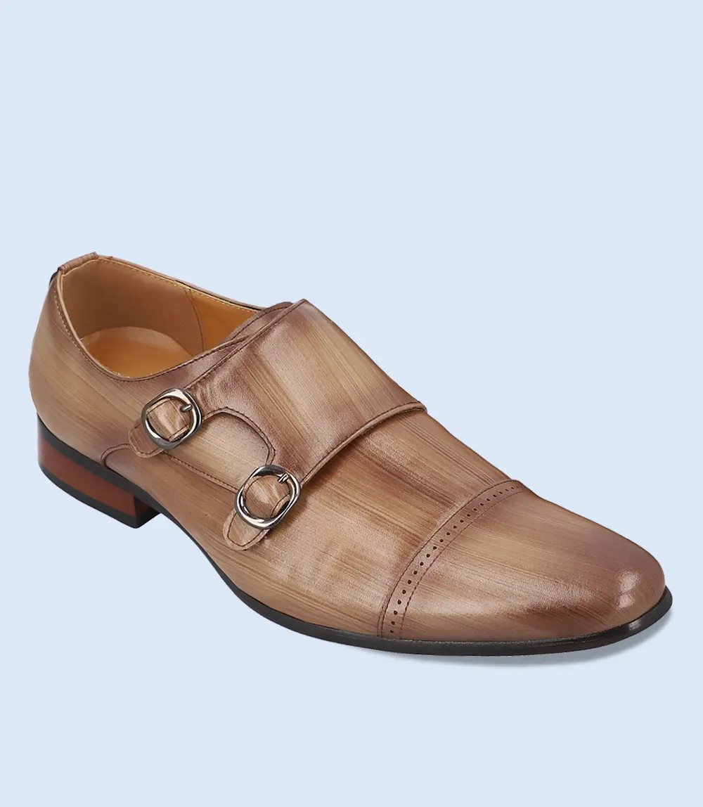 BM4145-BEIGE-Men Formal Slip-on's