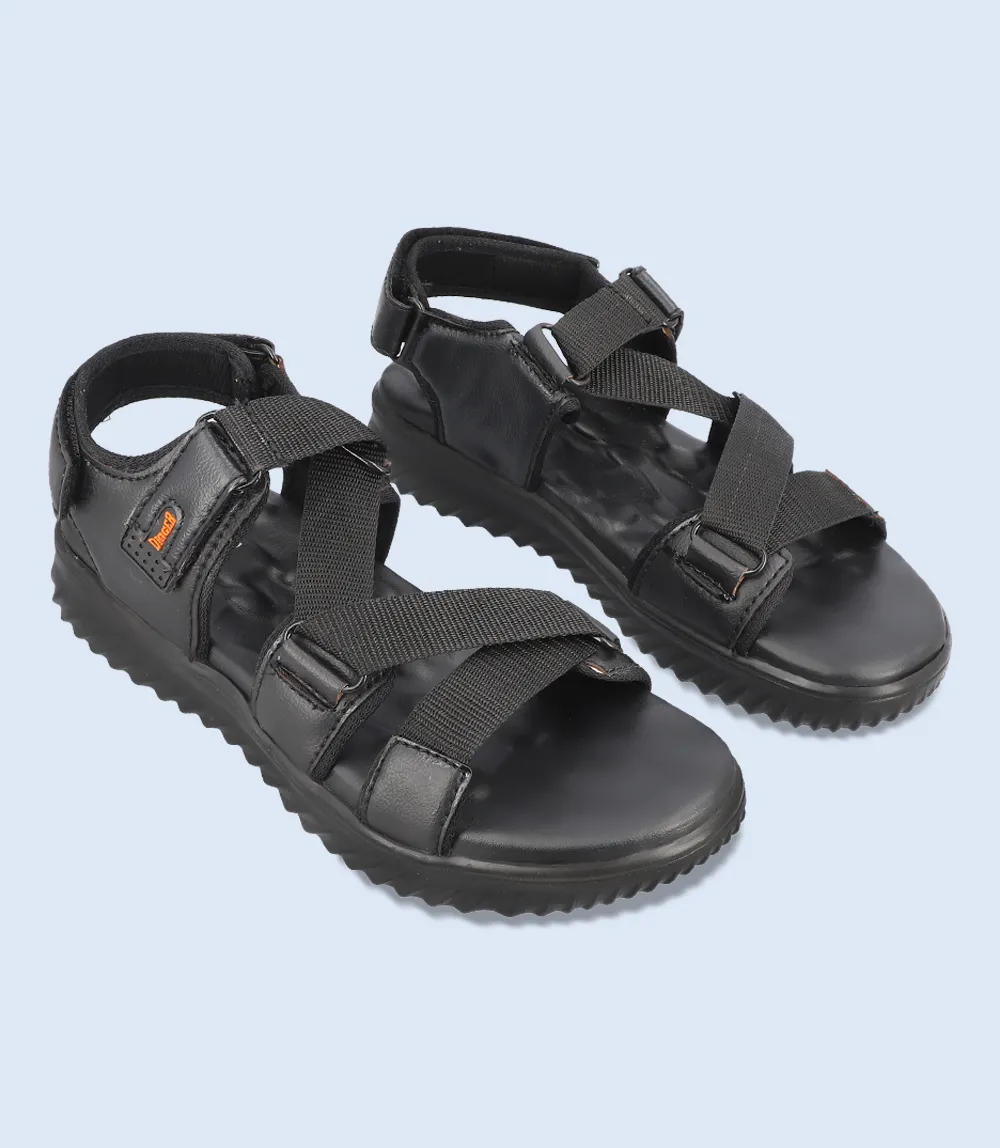 BM4537-BLACK-Men Sandal