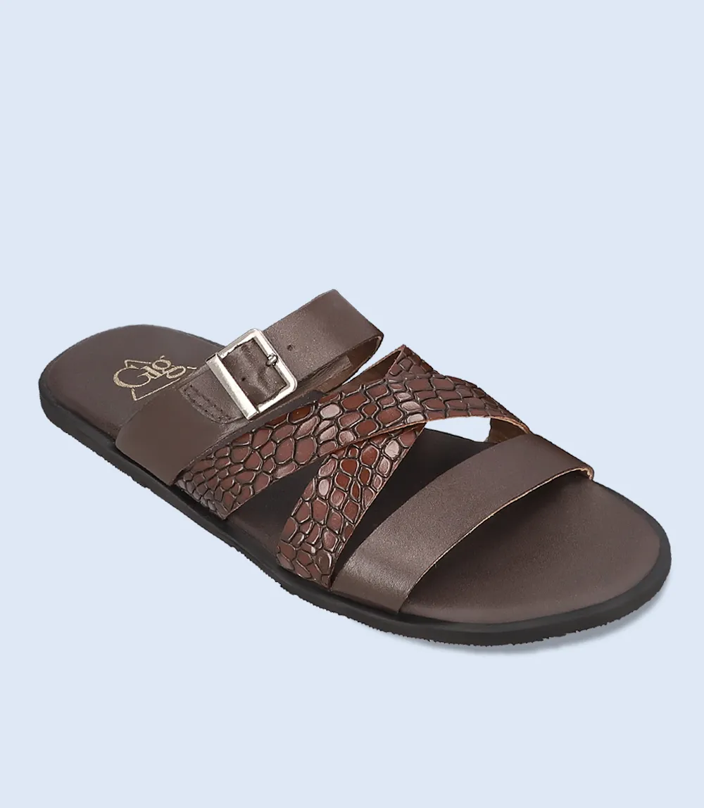 BM4987-CHOCO-Men Slipper