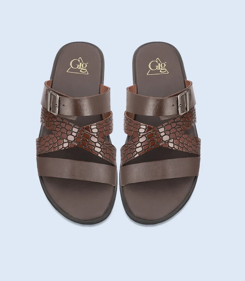 BM4987-CHOCO-Men Slipper