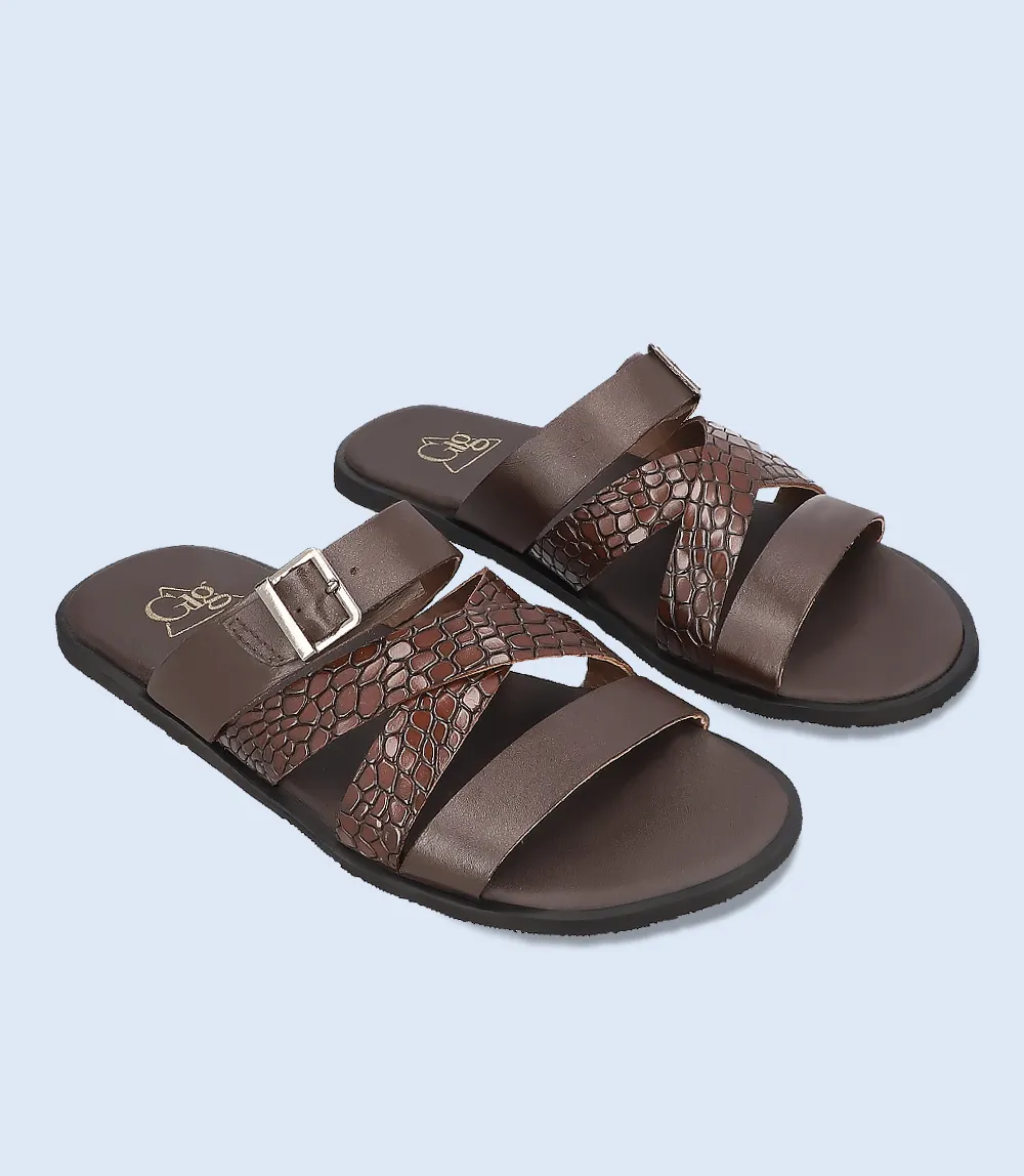 BM4987-CHOCO-Men Slipper