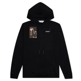 Caravaggio Lute Slim Hoodie - Black/White