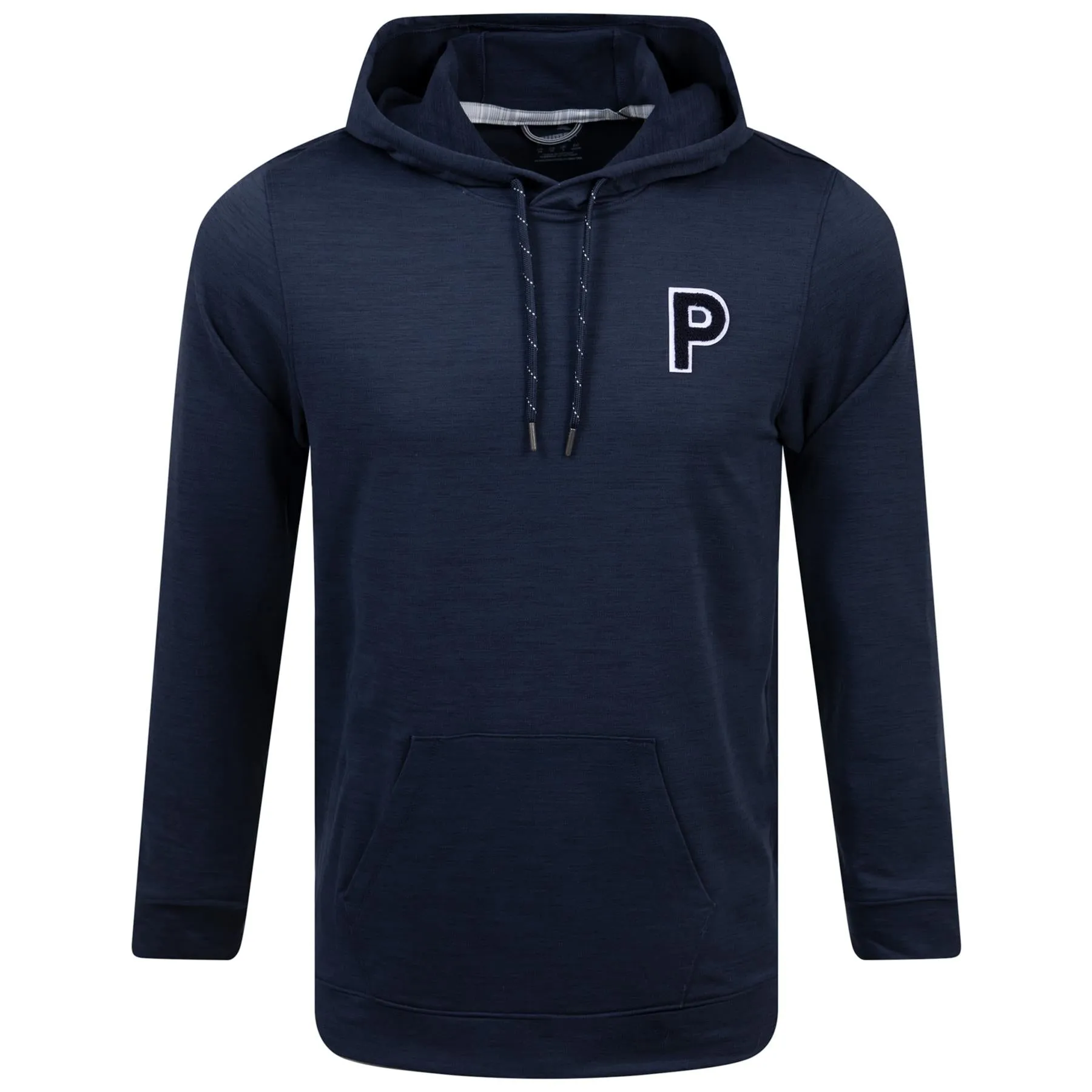 Cloudspun Patch Hoodie Deep Navy Heather SS24