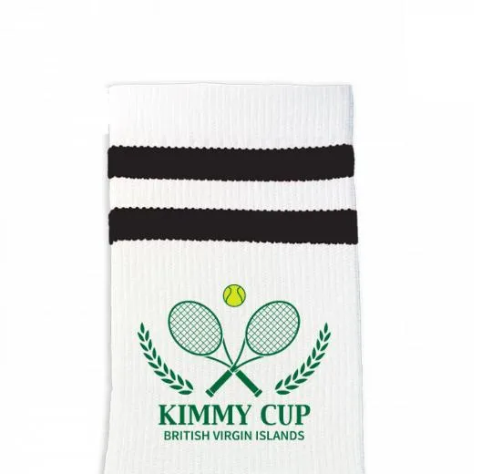 Design Your Own Striped Crew Socks - Large