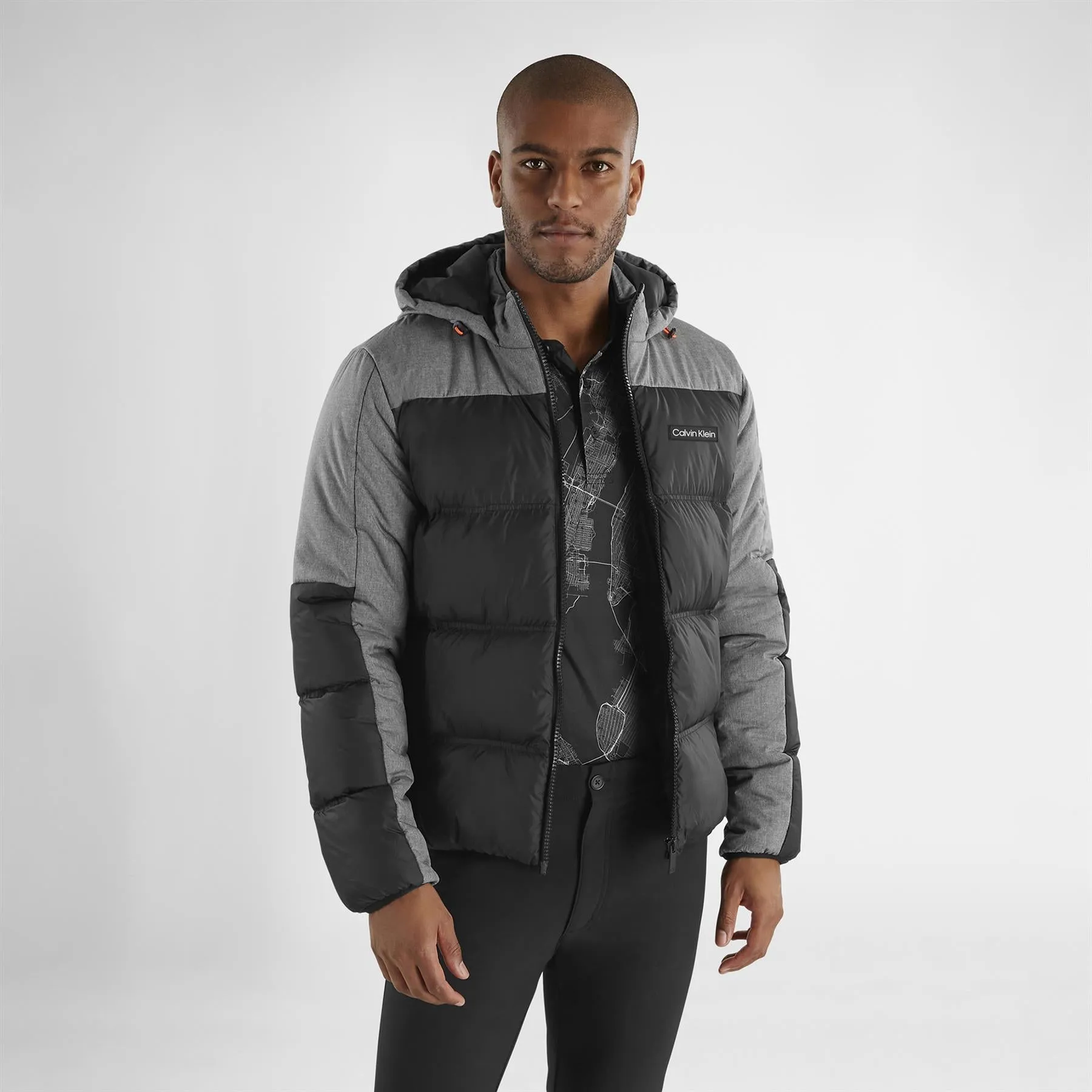 Elmswell Full Zip Hybrid Jacket Black - AW23