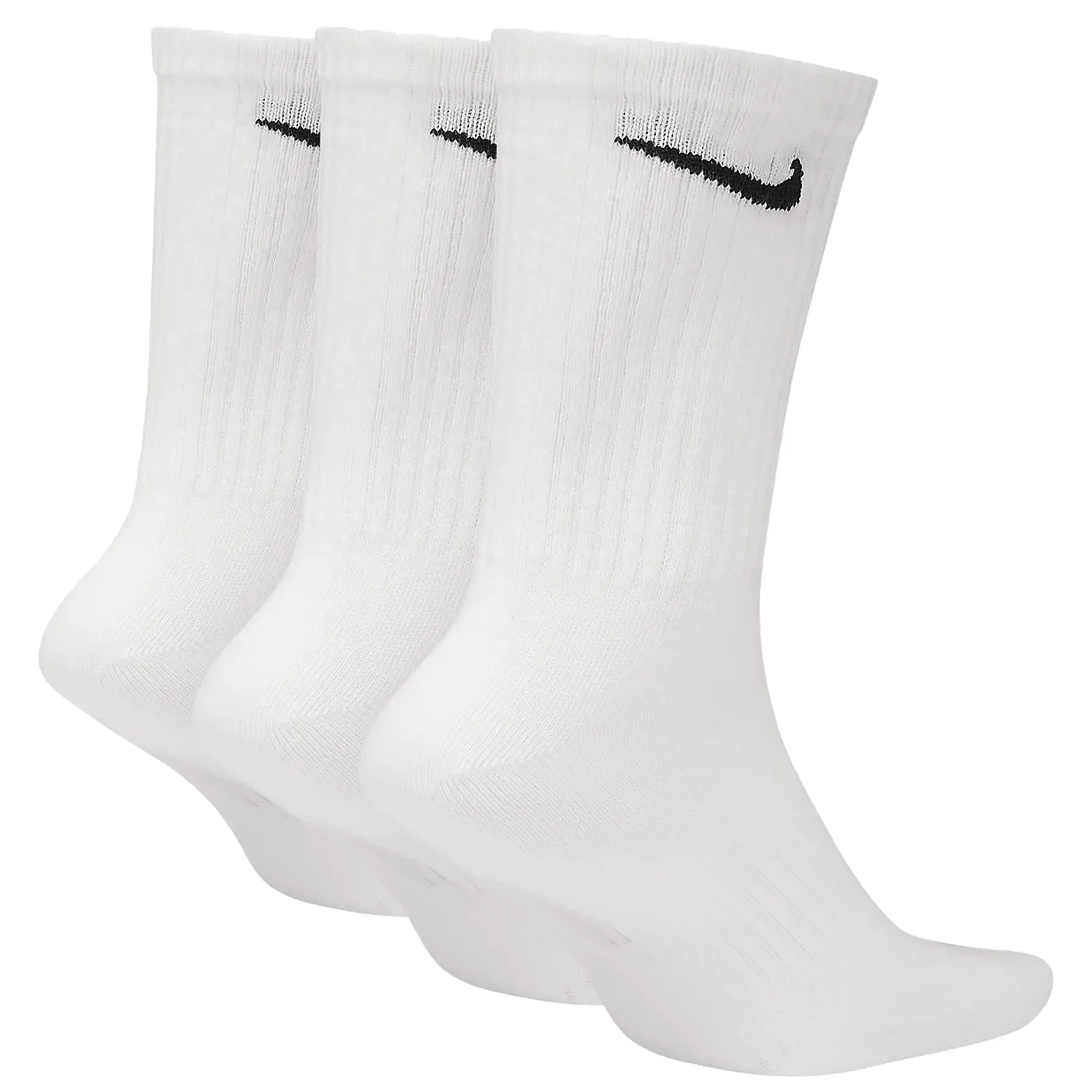 Everyday Lightweight Crew Sock (3 Pairs) White - 2024