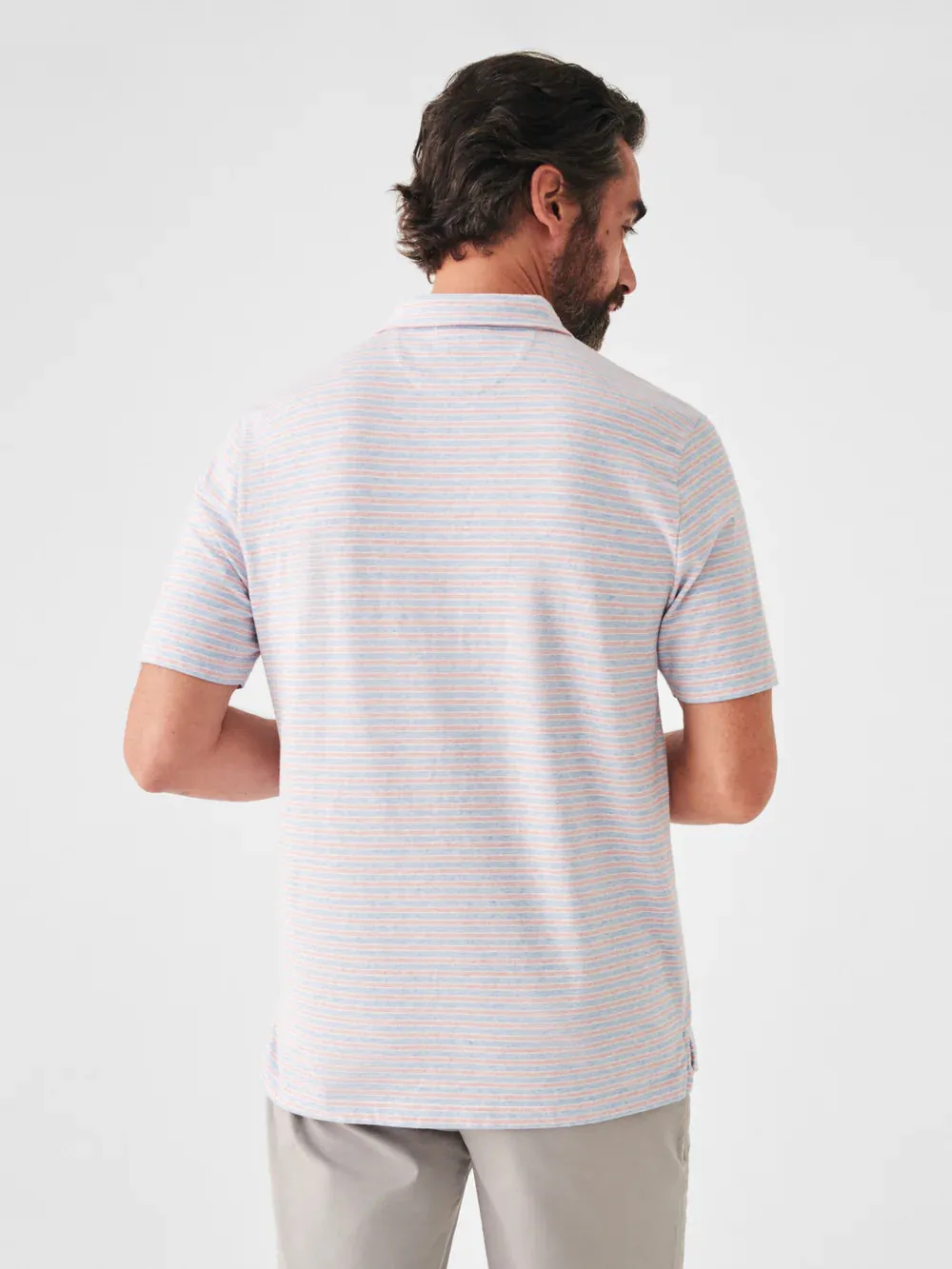 FAHERTY Movement Short Sleeve Polo