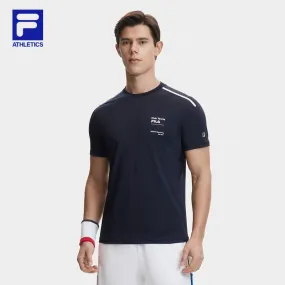 FILA CORE ATHLETICS TENNIS Men Short Sleeve T-shirt in Navy