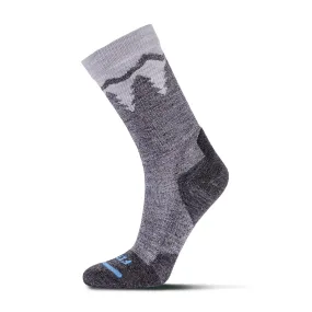 Fits F1083 Light Hiker Crew Sock (Men) - Coal