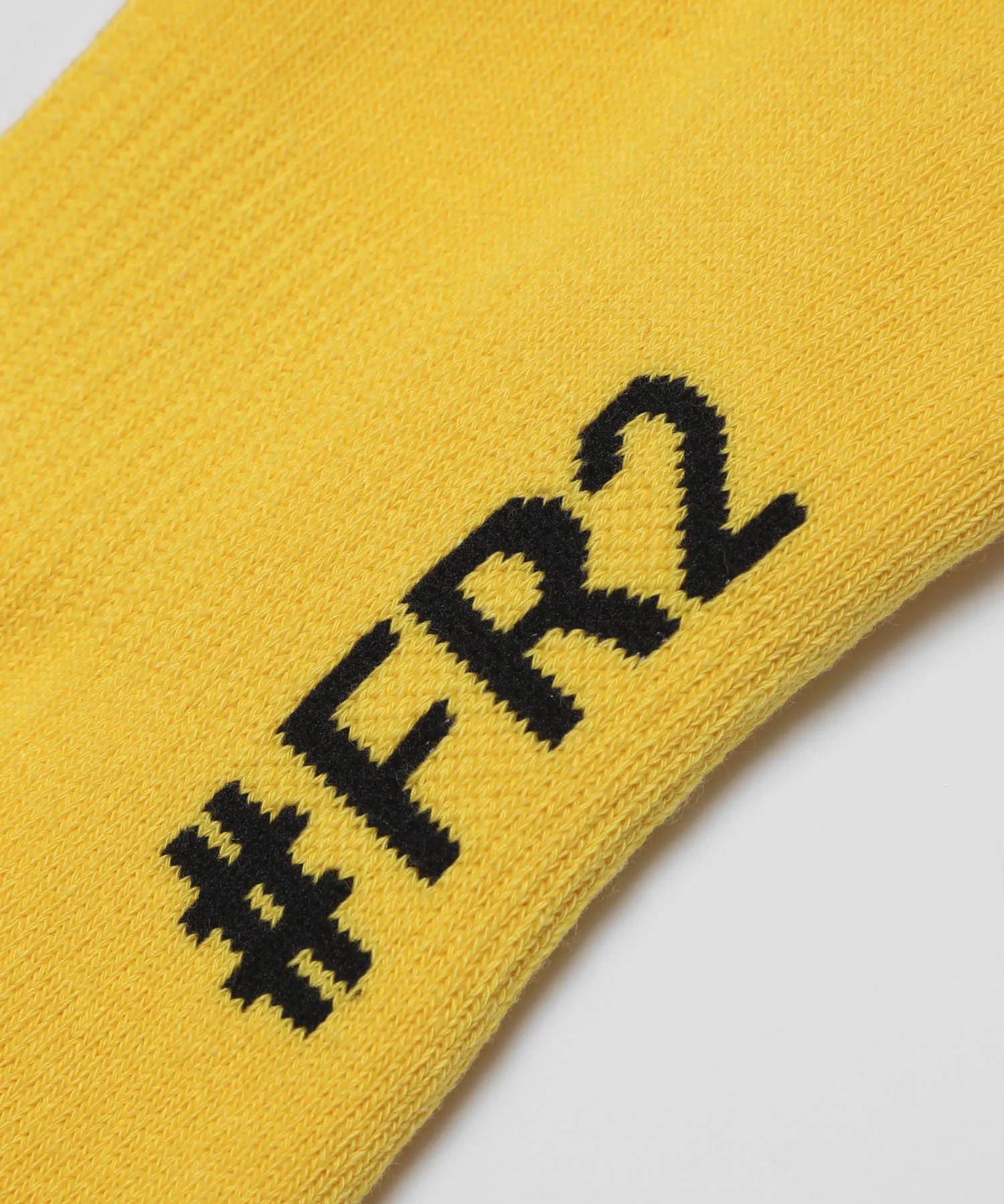 #FR2 SMOKING KILLS SOCKS-YELLOW