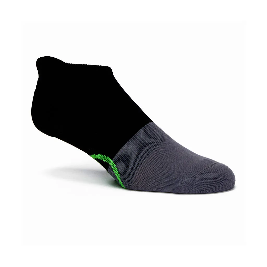 G/FORE TWO TONE LOW SOCK ONYX