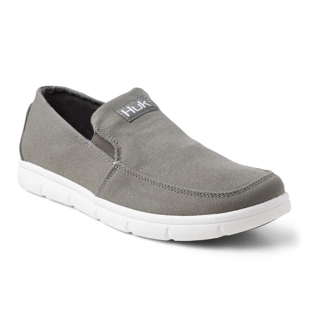 'Huk' Men's Classic Brewster Slip On - Moss