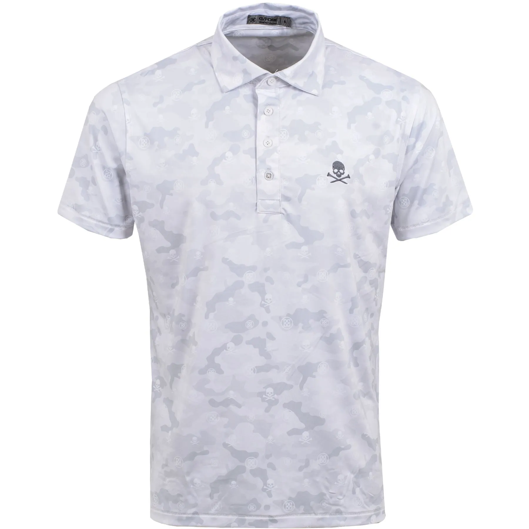 Iconic Camo Printed Polo Shirt - Snow Collection, Autumn/Winter 2023