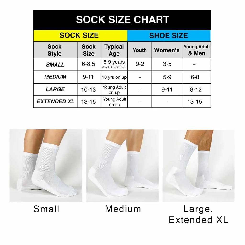 Large Flat Knit Cotton Dress Socks for Men - 3 Pack