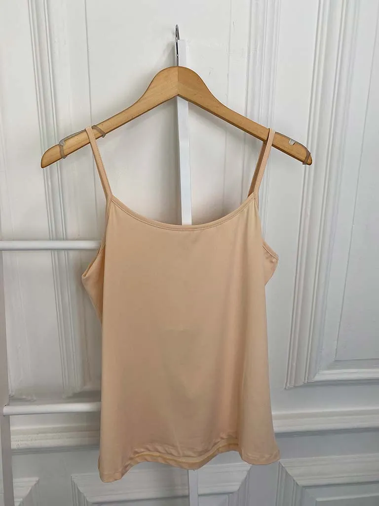 Malissa J Basic Vest - Nude