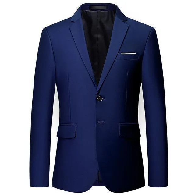 Men Blazer - 2-Button Formal Blazer