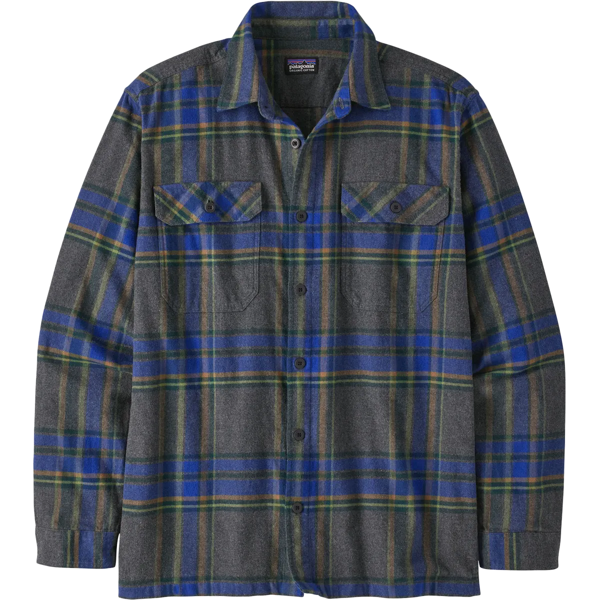 Men's Long Sleeve Organic Cotton Fjord Flannel