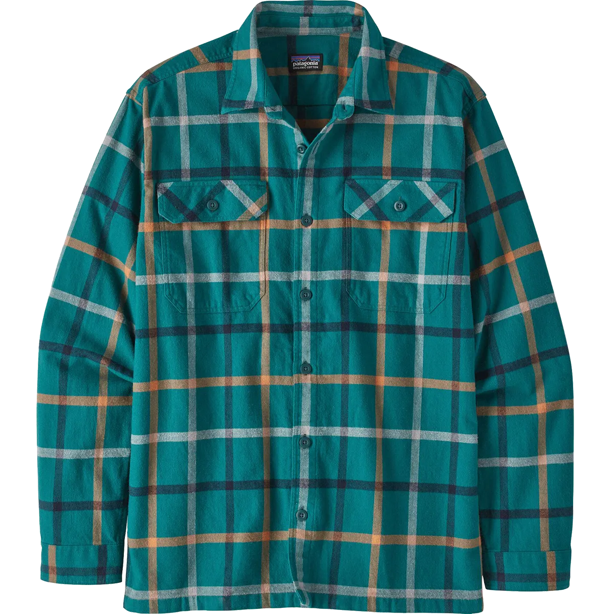 Men's Long Sleeve Organic Cotton Fjord Flannel