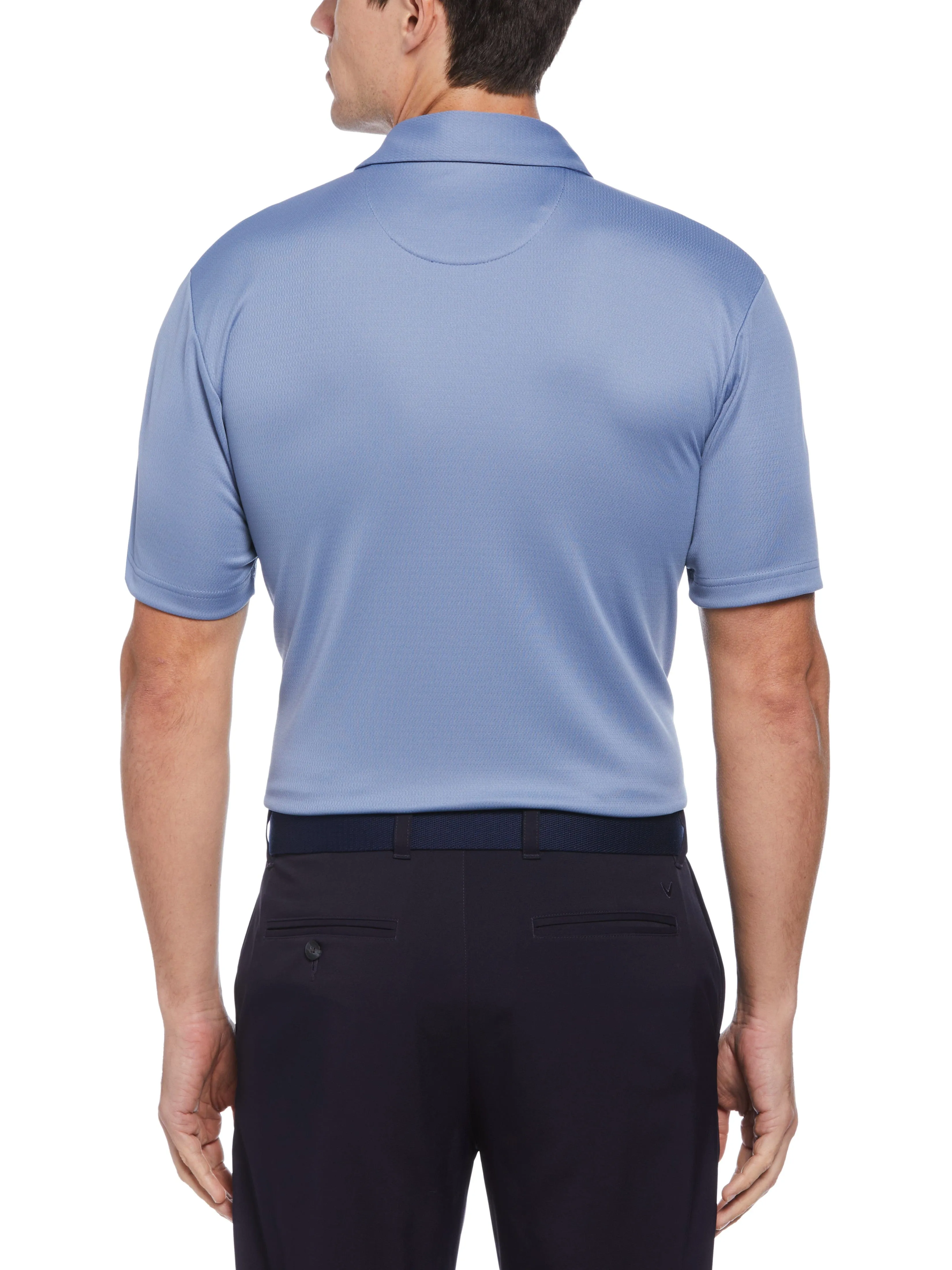 Mens Micro Texture Polo