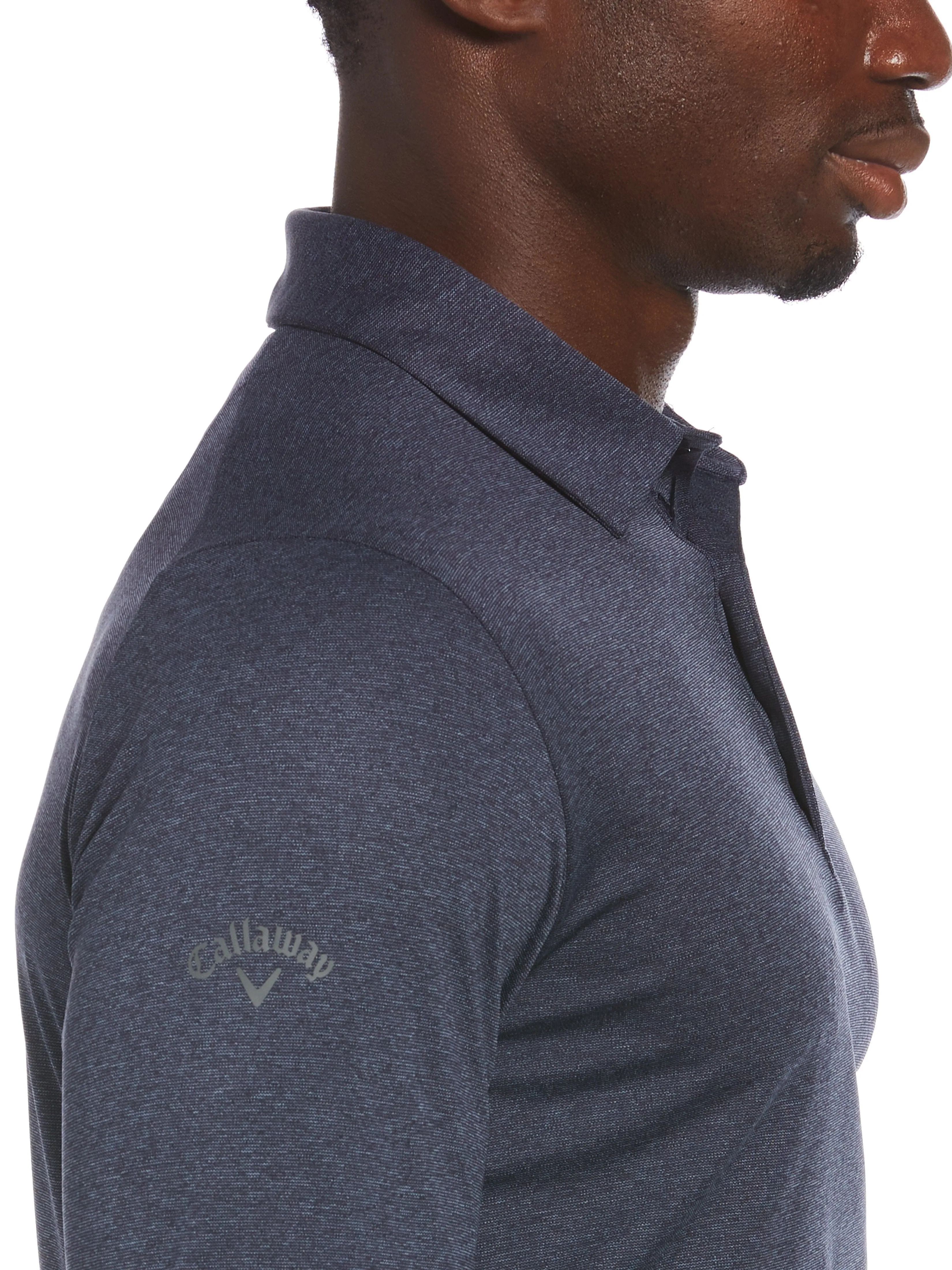 Mens Swing Tech Essential Long Sleeve Polo