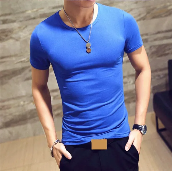 Men's T Shirt Fashion Fitness