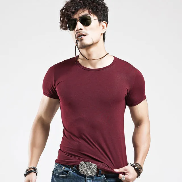 Men's T Shirt Fashion Fitness