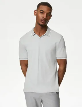 Modal Rich Revere Polo Shirt