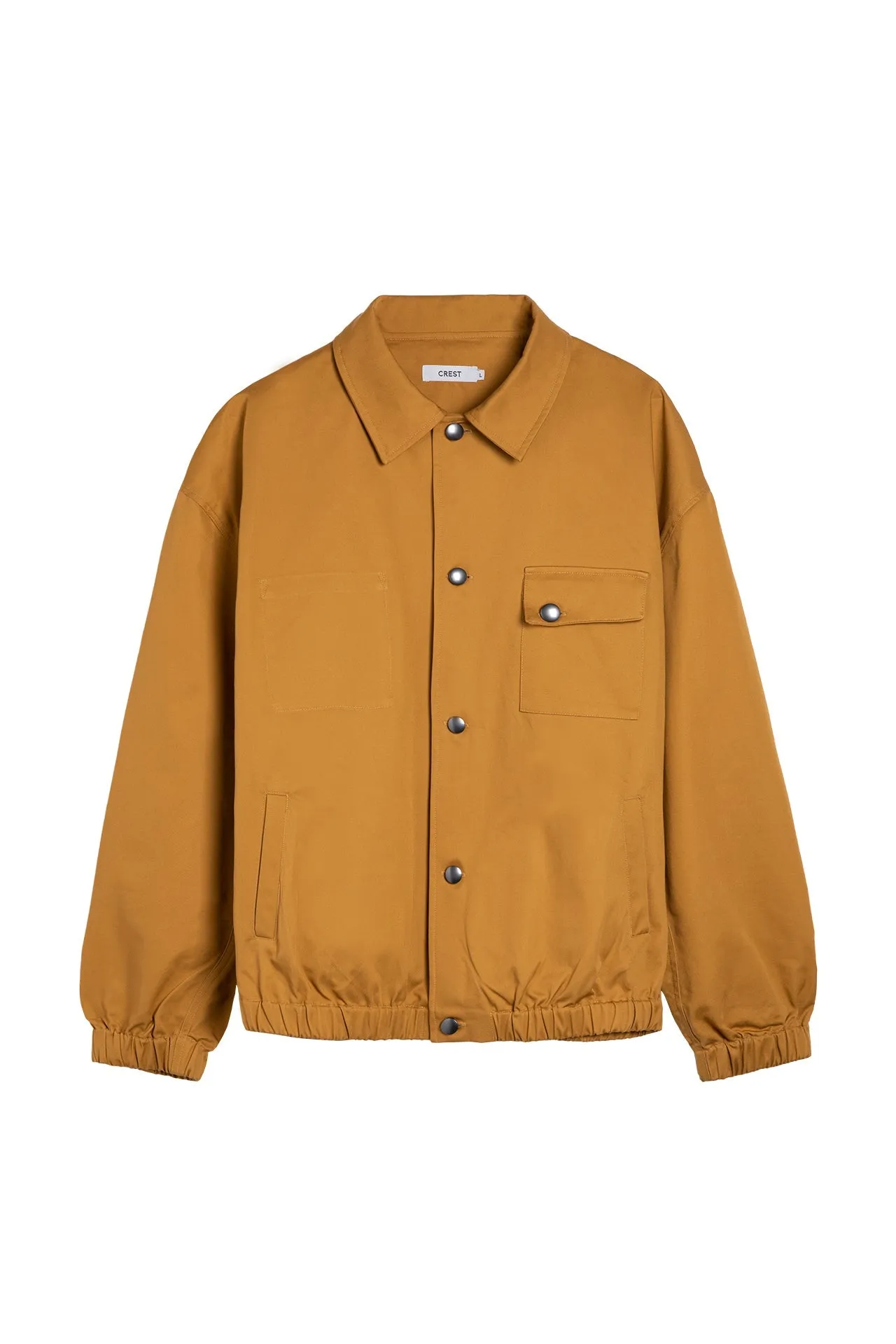 Patch Lightweight Men's Jacket | Mustard Yellow