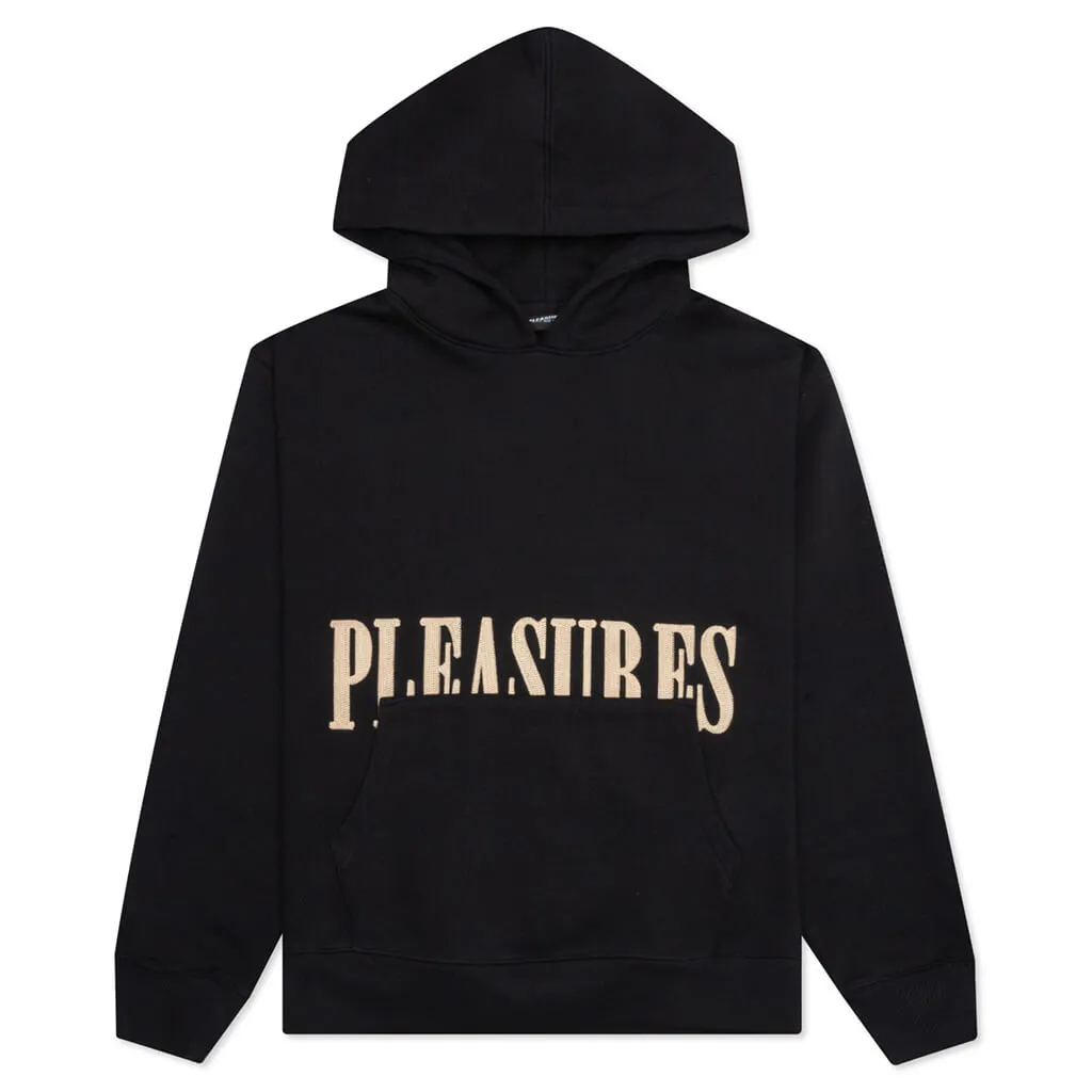 Pleasures Latex Hoodie - Black