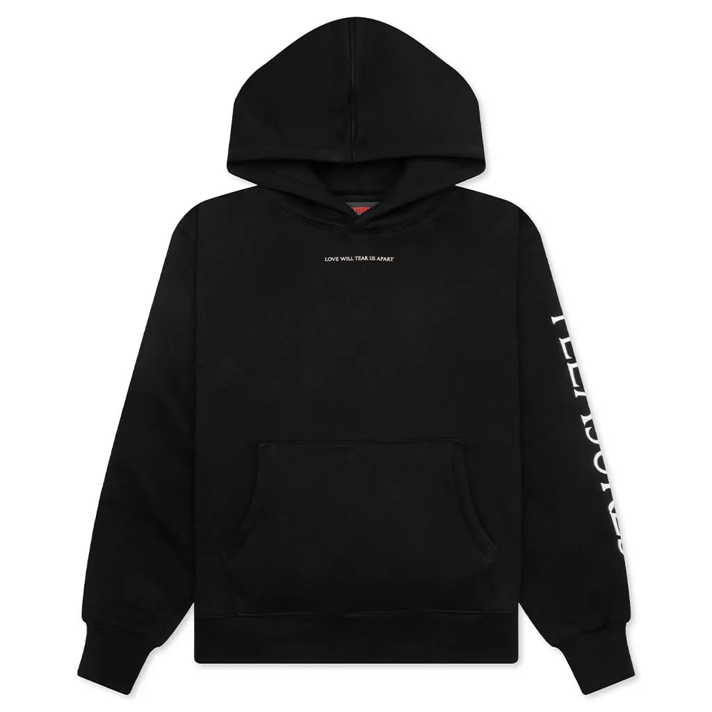 PLEASURES x Joy Division Tear Us Apart Hoodie - Black