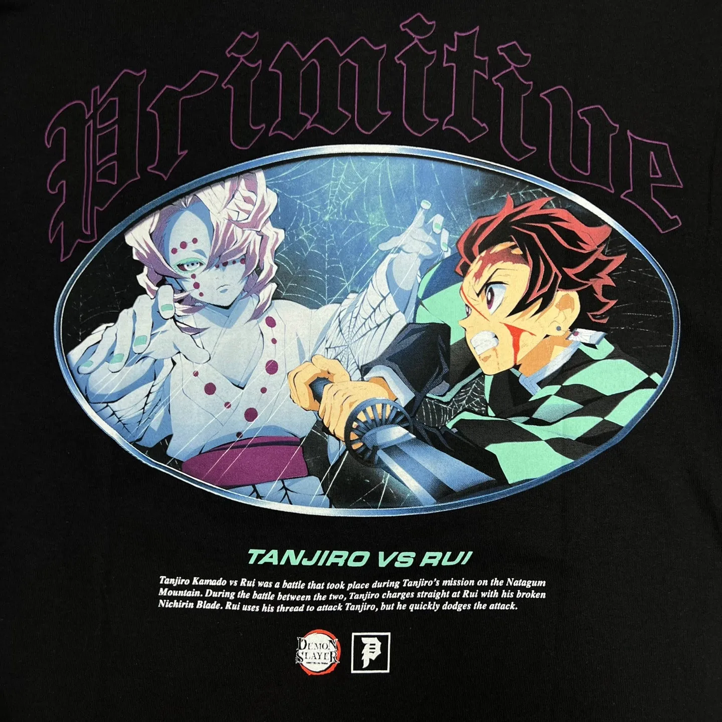 Primitive Tanjiro Vs. Rui Graphic T-Shirt