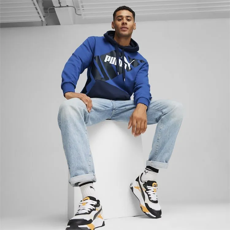 PUMA MEN'S POWER BLUE HOODIE