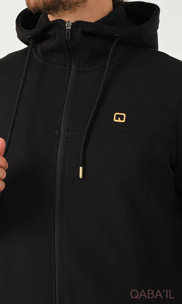 QL Relaxed Tracksuit PREMIERE in Black and Gold