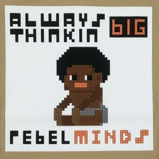 REBEL MINDS Always Thinkin Big Graphic T-Shirt