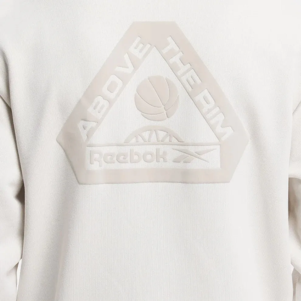 REEBOK MEN'S ATR HOOPWEAR BONE HOODIE