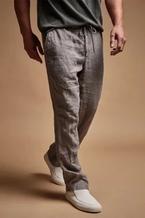 Relaxed Fit Linen Pant