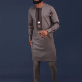 Round Neck African Clothing Outfit Set