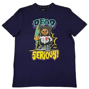 Sure! Here’s an optimized title for the RS1NE Dead Serious T-Shirt:

RS1NE Mens Dead Serious Graphic T-Shirt - Casual Wear, Comfortable Fit, Street Style

This title includes modifiers that highlight the products target audience, style, and comfort, making it more appealing for e-commerce.