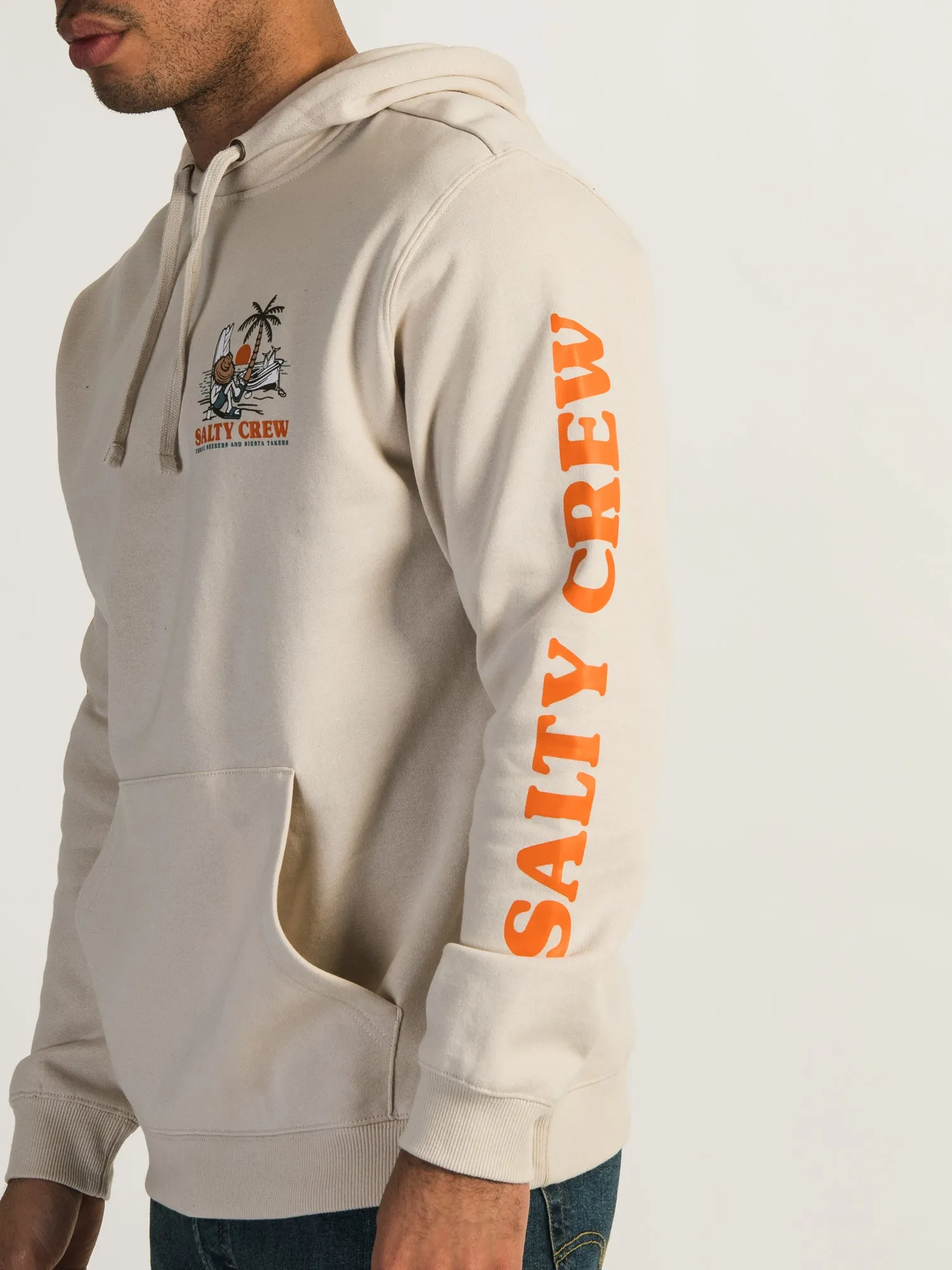 SALTY CREW SIESTA FLEECE PULLOVER HOODIE