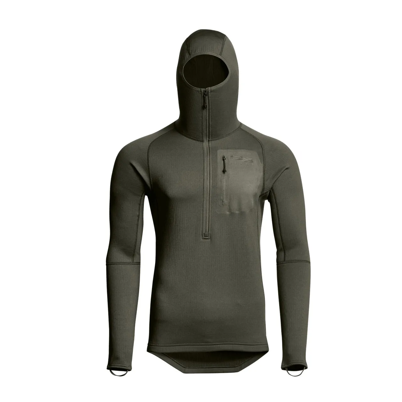 'Sitka' Men's Heavyweight Hoody - Hunt Solids : Deep Lichen