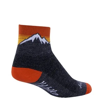 SockGuy Hiker Wool Cycling Socks Size L/XL Made in USA