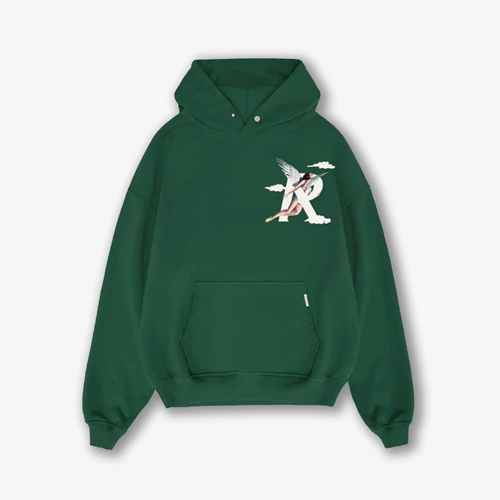 STORMS IN HEAVEN HOODIE 'RACING GREEN'