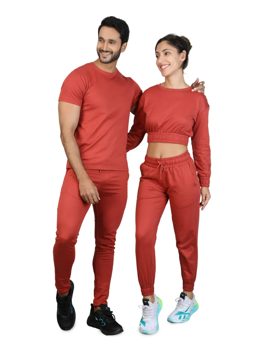 T-shirt And Trouser Couple Co-Ord Set